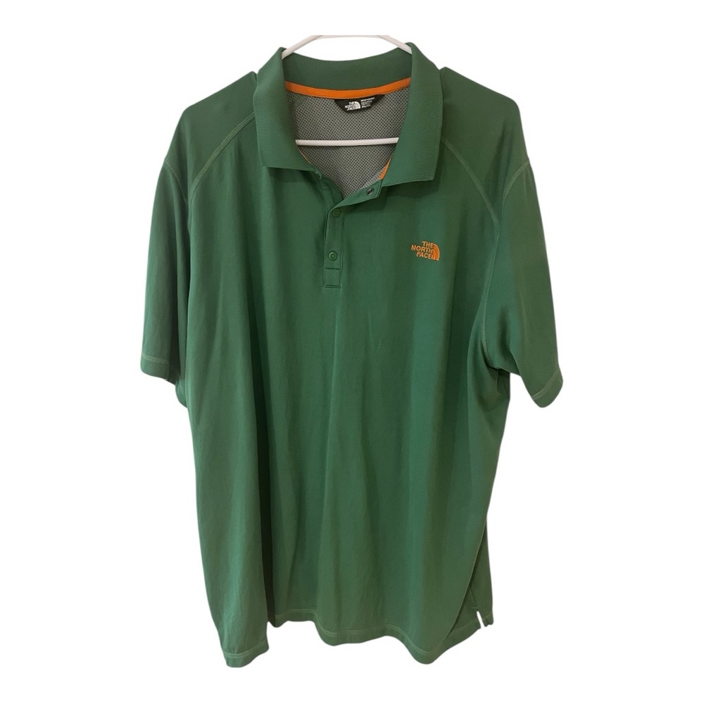 The North Face Men's Green Polo Shirt XXL